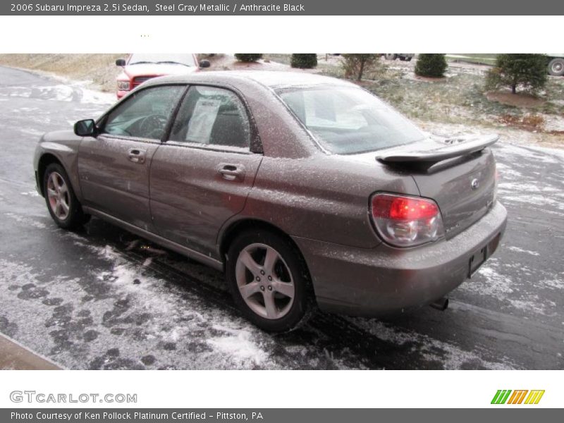 Steel Gray Metallic / Anthracite Black 2006 Subaru Impreza 2.5i Sedan
