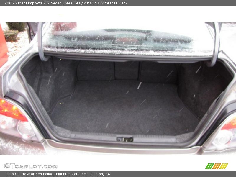 Steel Gray Metallic / Anthracite Black 2006 Subaru Impreza 2.5i Sedan