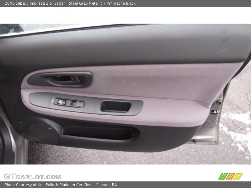 Steel Gray Metallic / Anthracite Black 2006 Subaru Impreza 2.5i Sedan