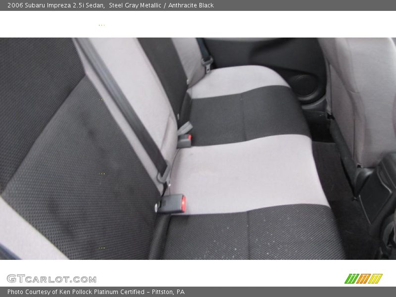 Steel Gray Metallic / Anthracite Black 2006 Subaru Impreza 2.5i Sedan