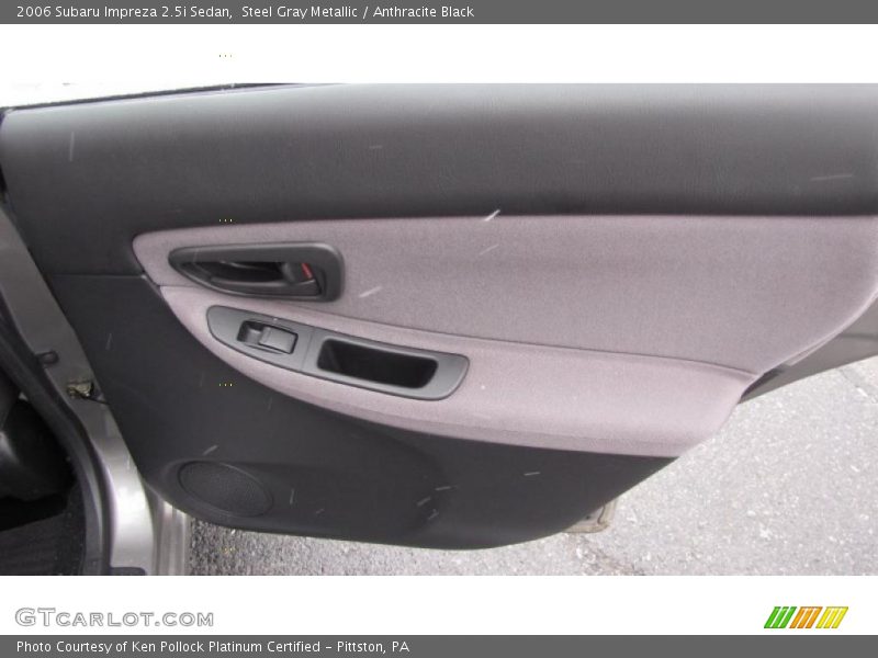 Steel Gray Metallic / Anthracite Black 2006 Subaru Impreza 2.5i Sedan