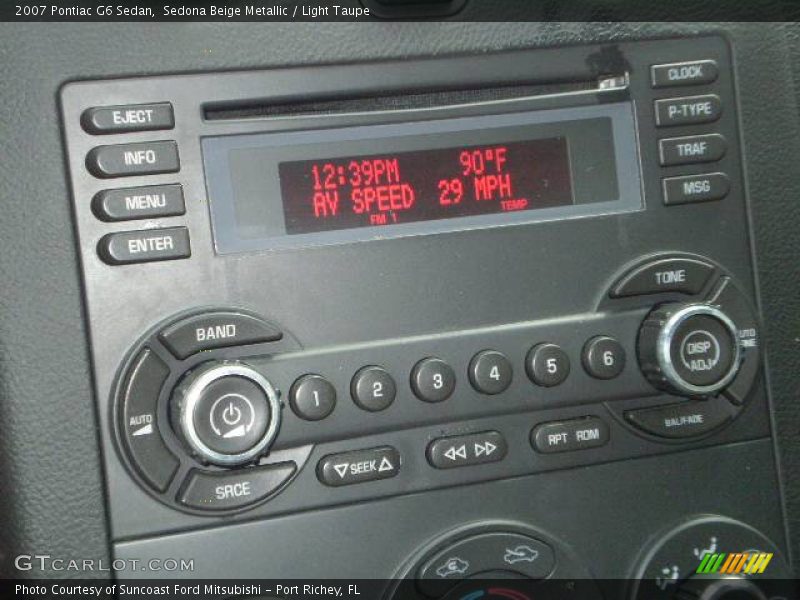 Sedona Beige Metallic / Light Taupe 2007 Pontiac G6 Sedan
