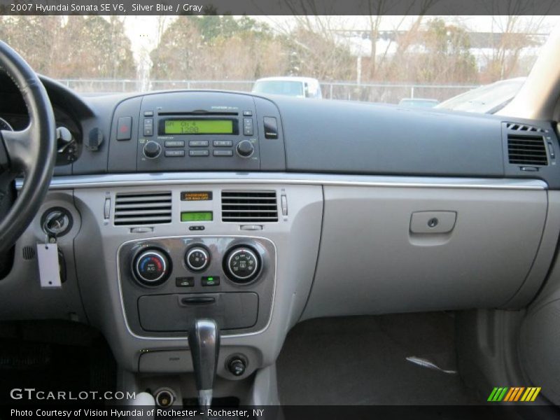 Silver Blue / Gray 2007 Hyundai Sonata SE V6