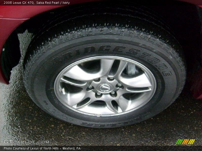Salsa Red Pearl / Ivory 2008 Lexus GX 470
