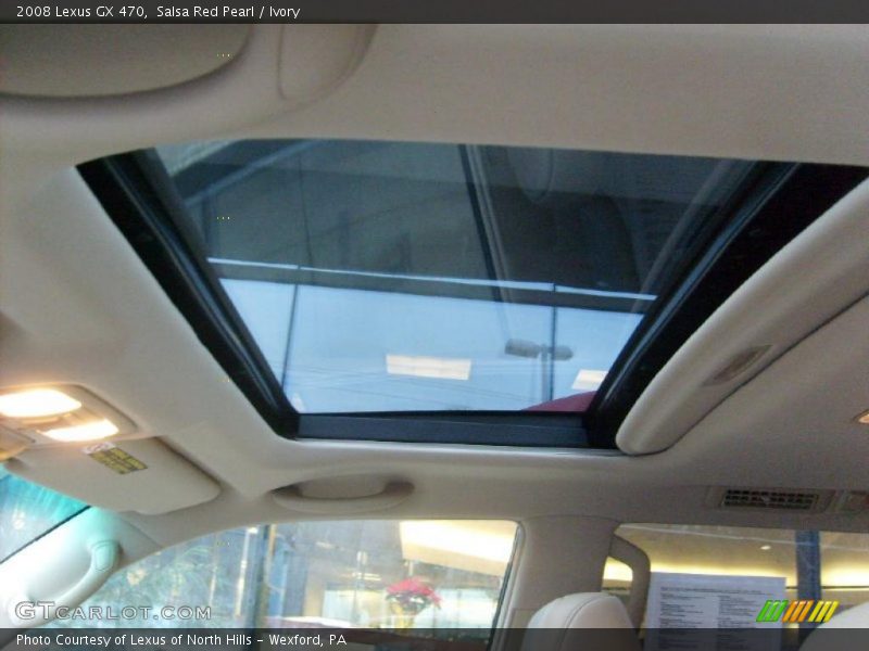 Salsa Red Pearl / Ivory 2008 Lexus GX 470