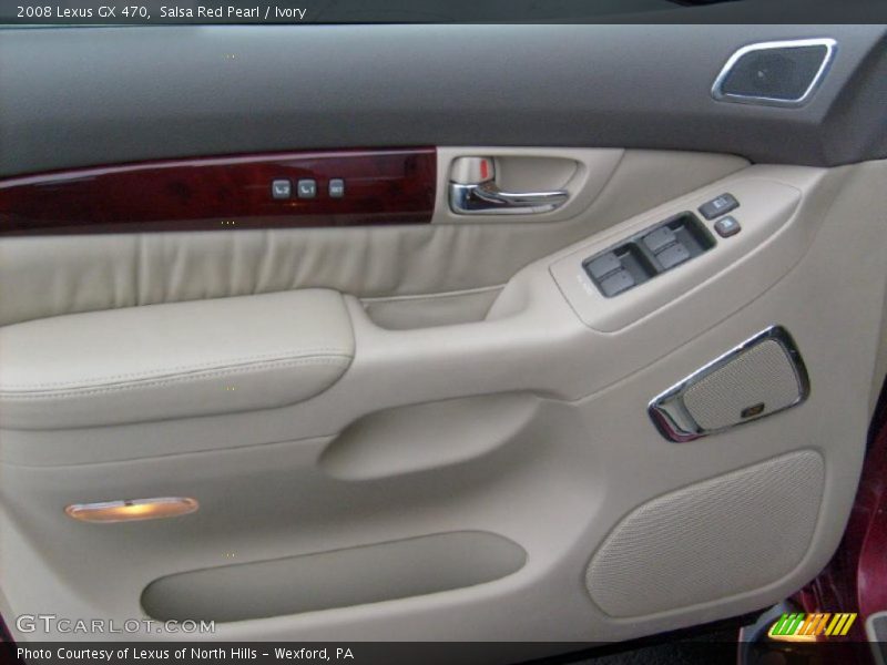 Salsa Red Pearl / Ivory 2008 Lexus GX 470