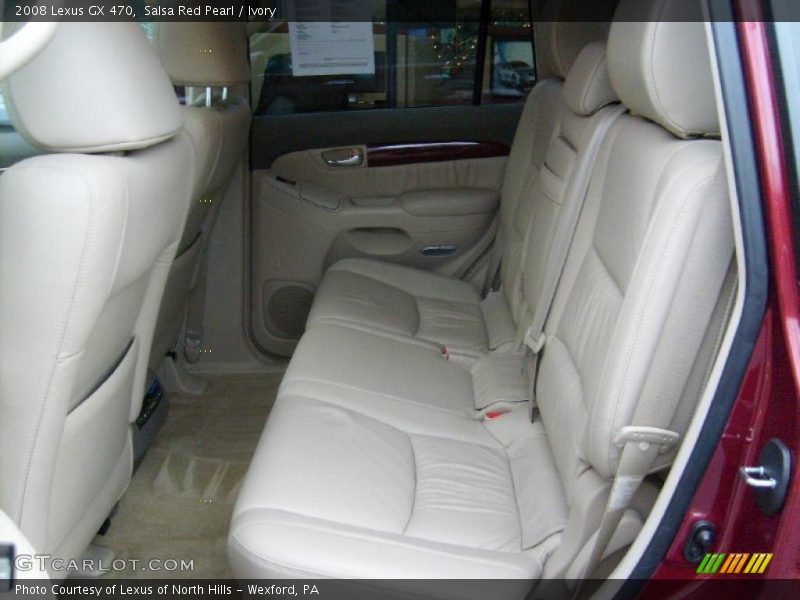 Salsa Red Pearl / Ivory 2008 Lexus GX 470