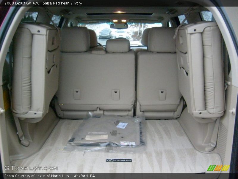 Salsa Red Pearl / Ivory 2008 Lexus GX 470