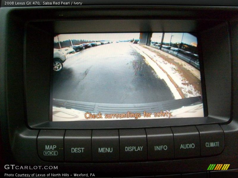 Salsa Red Pearl / Ivory 2008 Lexus GX 470