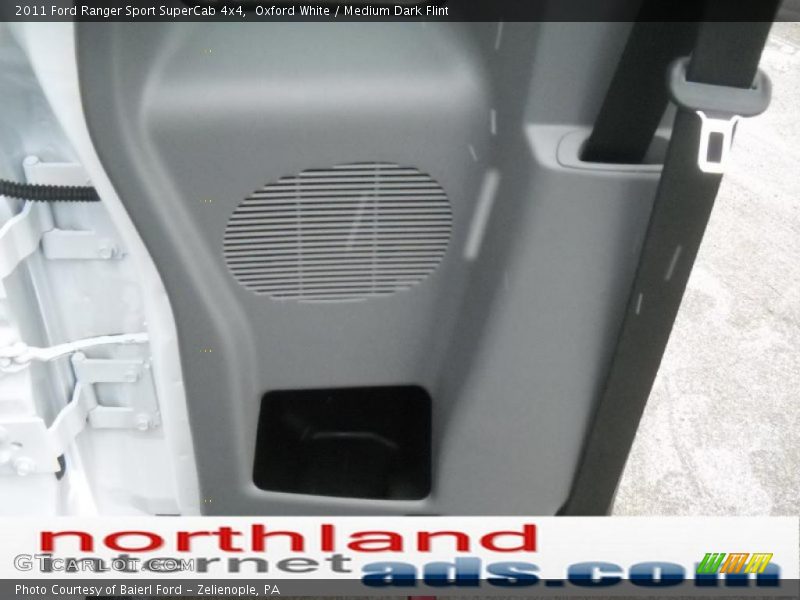 Oxford White / Medium Dark Flint 2011 Ford Ranger Sport SuperCab 4x4