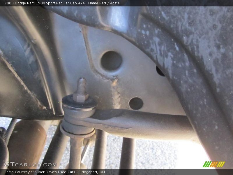 Flame Red / Agate 2000 Dodge Ram 1500 Sport Regular Cab 4x4