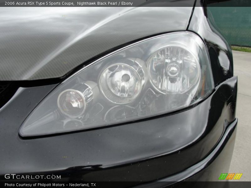 Nighthawk Black Pearl / Ebony 2006 Acura RSX Type S Sports Coupe