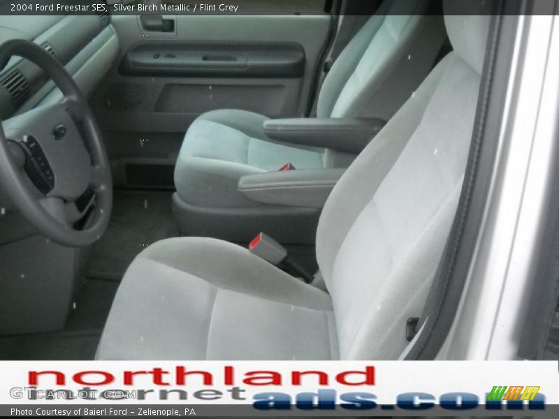 Silver Birch Metallic / Flint Grey 2004 Ford Freestar SES