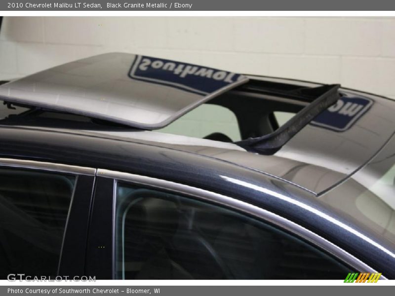Black Granite Metallic / Ebony 2010 Chevrolet Malibu LT Sedan