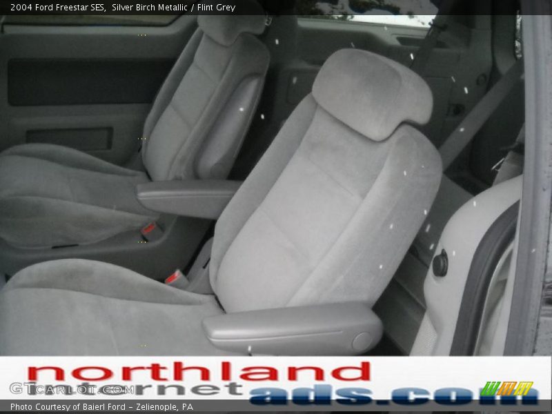 Silver Birch Metallic / Flint Grey 2004 Ford Freestar SES