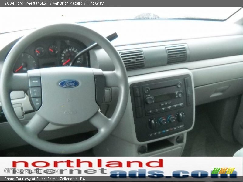 Silver Birch Metallic / Flint Grey 2004 Ford Freestar SES