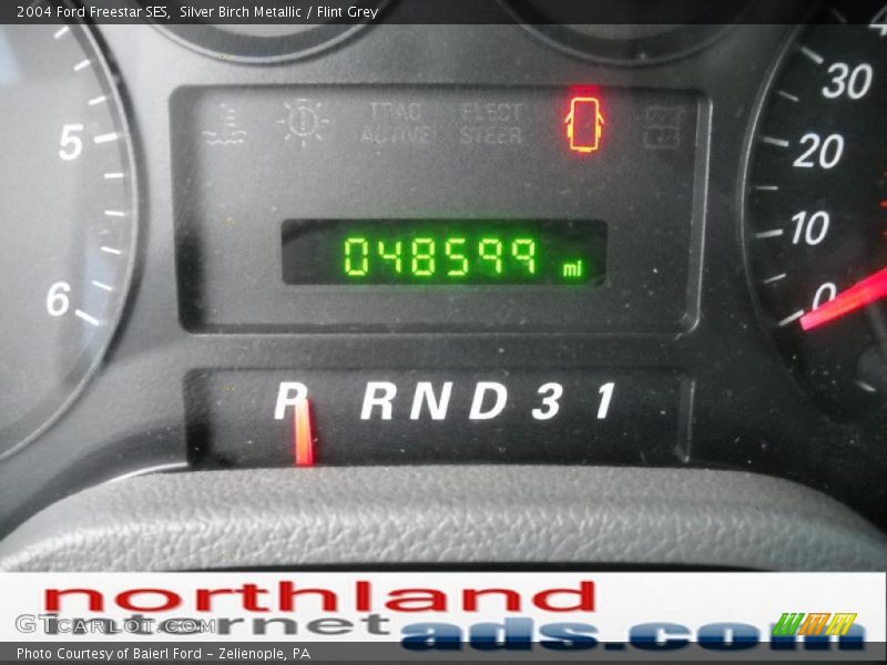 Silver Birch Metallic / Flint Grey 2004 Ford Freestar SES