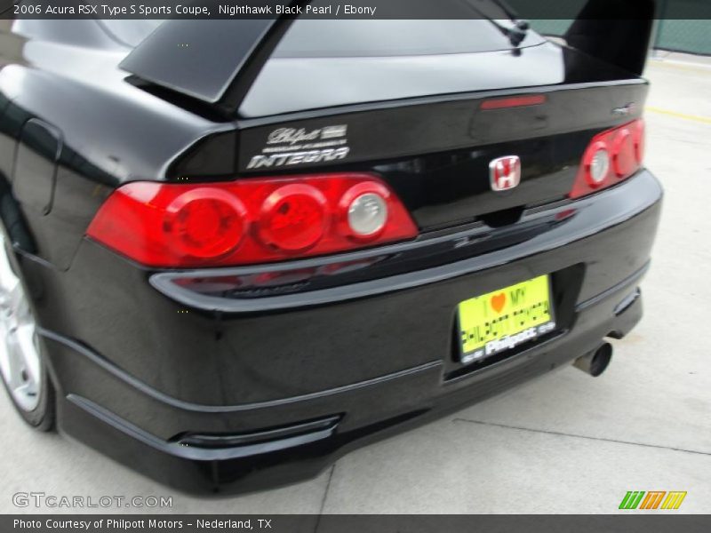 Nighthawk Black Pearl / Ebony 2006 Acura RSX Type S Sports Coupe