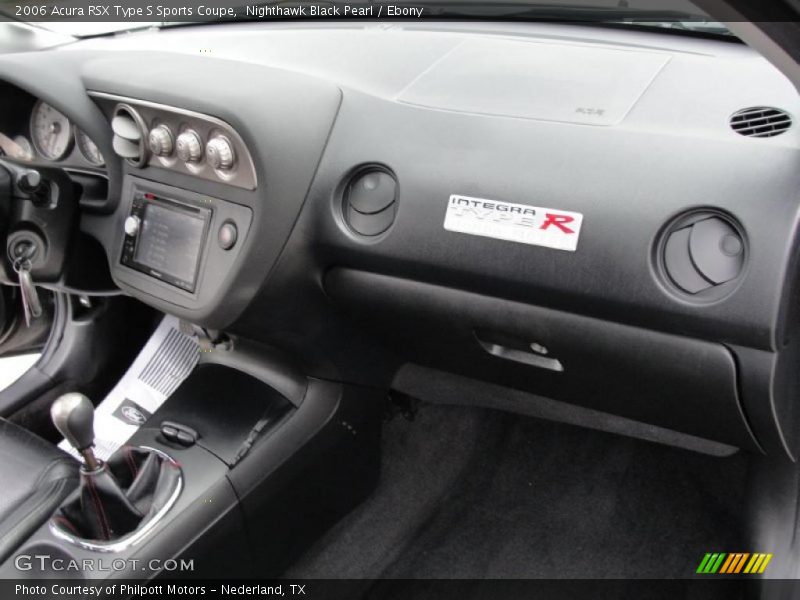 Nighthawk Black Pearl / Ebony 2006 Acura RSX Type S Sports Coupe
