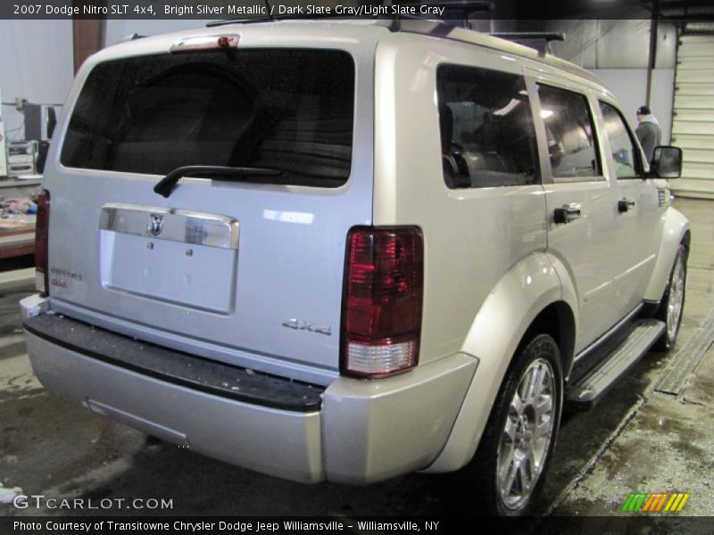 Bright Silver Metallic / Dark Slate Gray/Light Slate Gray 2007 Dodge Nitro SLT 4x4