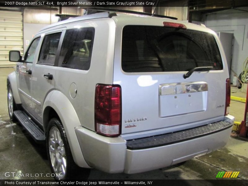 Bright Silver Metallic / Dark Slate Gray/Light Slate Gray 2007 Dodge Nitro SLT 4x4