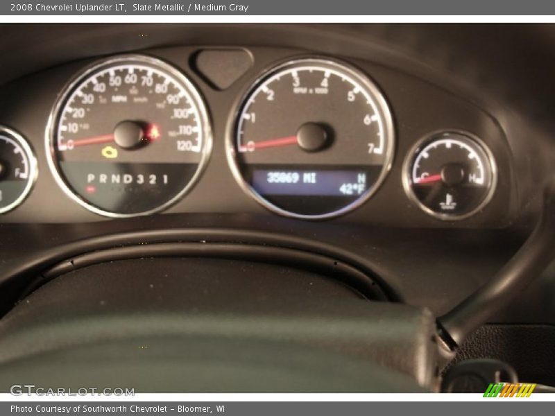 Slate Metallic / Medium Gray 2008 Chevrolet Uplander LT