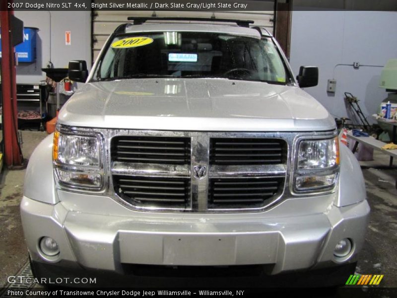 Bright Silver Metallic / Dark Slate Gray/Light Slate Gray 2007 Dodge Nitro SLT 4x4