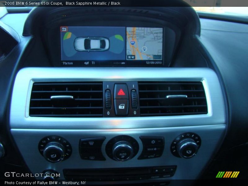 Navigation of 2008 6 Series 650i Coupe