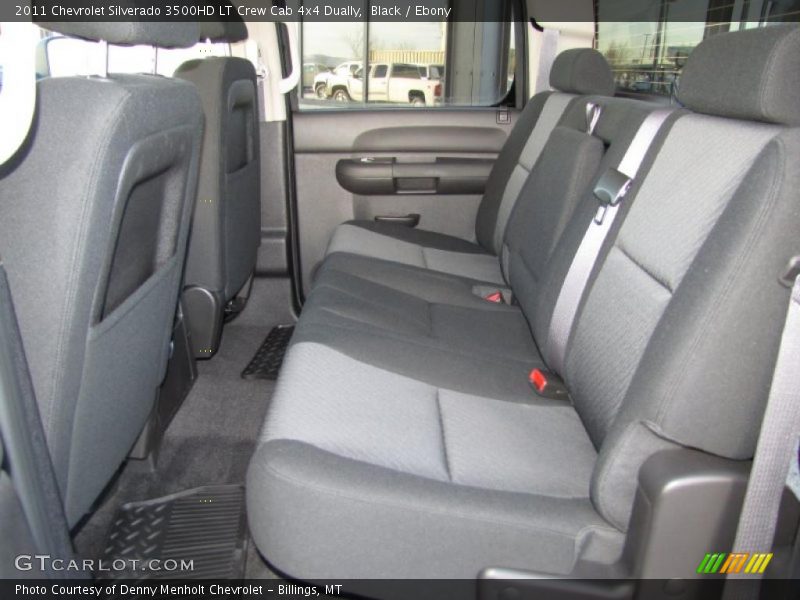  2011 Silverado 3500HD LT Crew Cab 4x4 Dually Ebony Interior