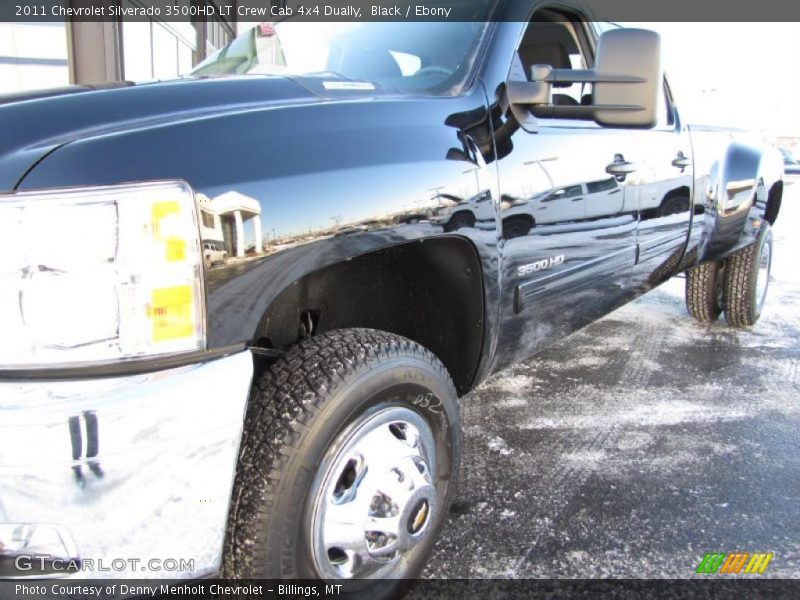 Black / Ebony 2011 Chevrolet Silverado 3500HD LT Crew Cab 4x4 Dually