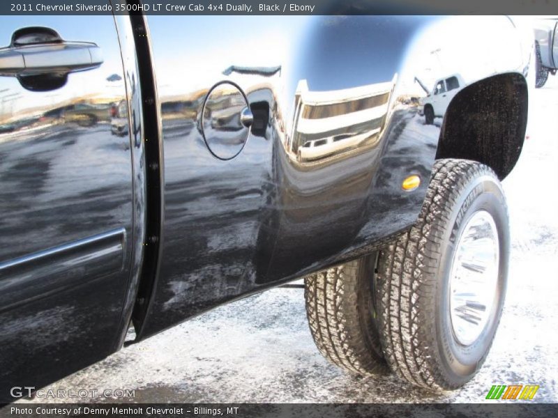 Black / Ebony 2011 Chevrolet Silverado 3500HD LT Crew Cab 4x4 Dually