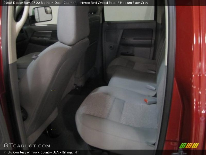 Inferno Red Crystal Pearl / Medium Slate Gray 2008 Dodge Ram 2500 Big Horn Quad Cab 4x4