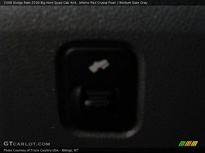 Inferno Red Crystal Pearl / Medium Slate Gray 2008 Dodge Ram 2500 Big Horn Quad Cab 4x4