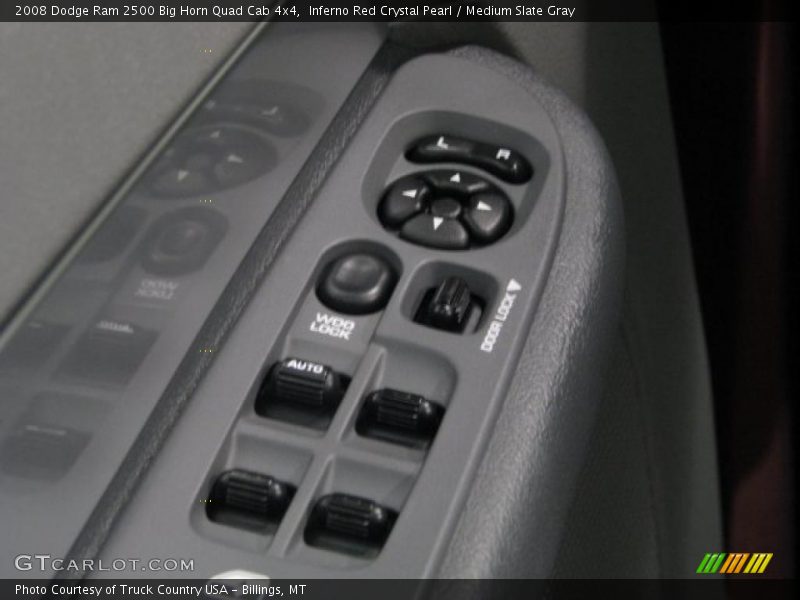 Inferno Red Crystal Pearl / Medium Slate Gray 2008 Dodge Ram 2500 Big Horn Quad Cab 4x4
