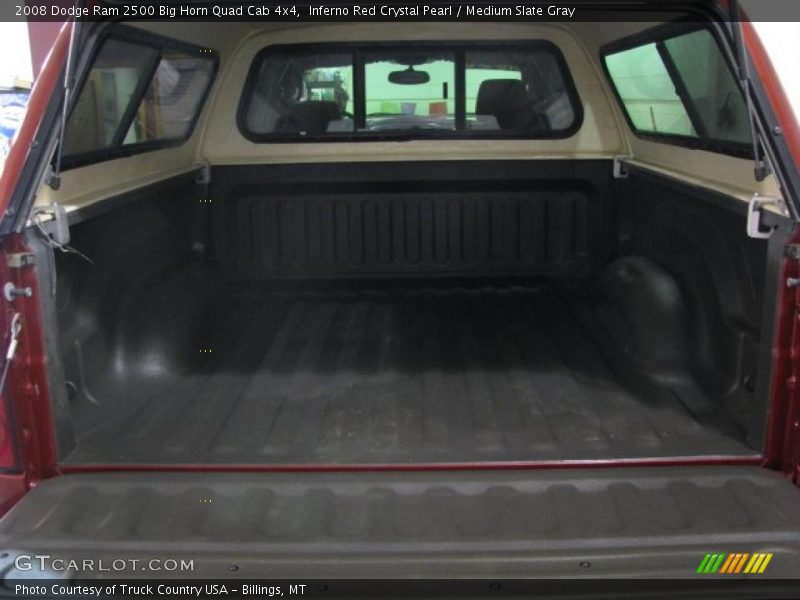 Inferno Red Crystal Pearl / Medium Slate Gray 2008 Dodge Ram 2500 Big Horn Quad Cab 4x4