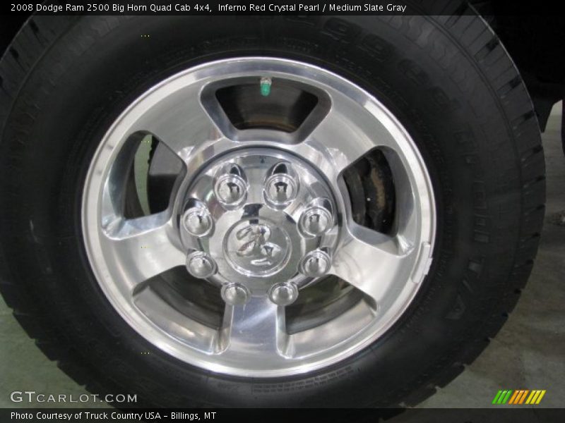  2008 Ram 2500 Big Horn Quad Cab 4x4 Wheel