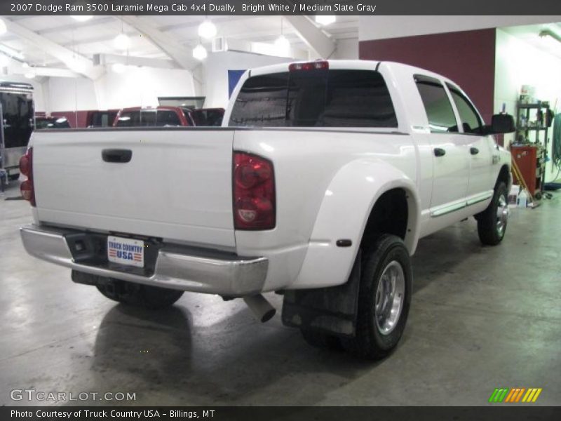  2007 Ram 3500 Laramie Mega Cab 4x4 Dually Bright White