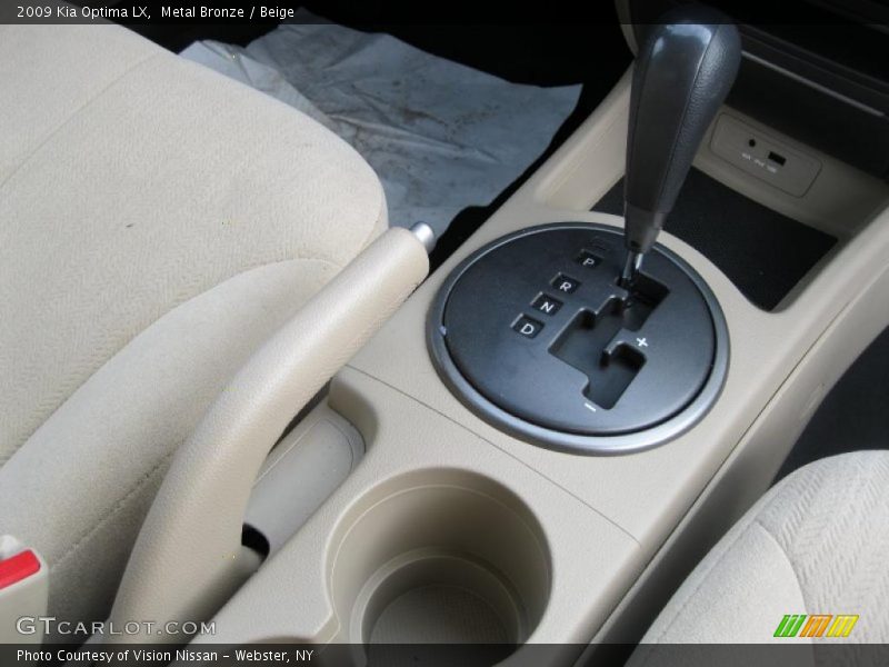 Metal Bronze / Beige 2009 Kia Optima LX