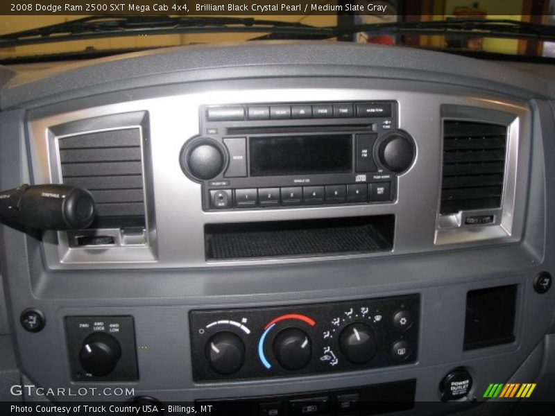 Controls of 2008 Ram 2500 SXT Mega Cab 4x4