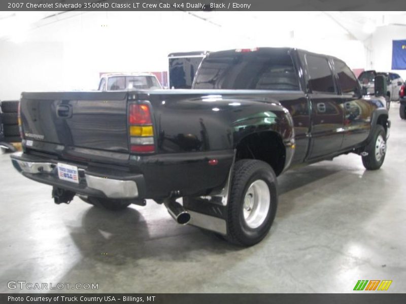 Black / Ebony 2007 Chevrolet Silverado 3500HD Classic LT Crew Cab 4x4 Dually