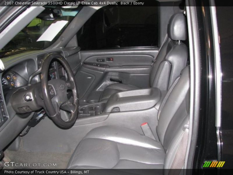 Black / Ebony 2007 Chevrolet Silverado 3500HD Classic LT Crew Cab 4x4 Dually