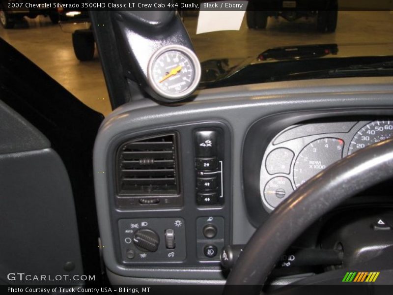 Black / Ebony 2007 Chevrolet Silverado 3500HD Classic LT Crew Cab 4x4 Dually
