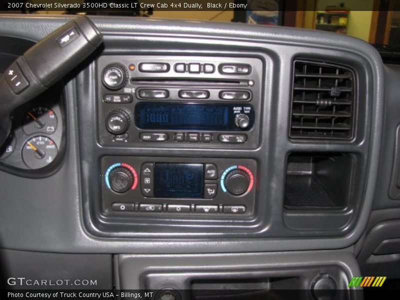Black / Ebony 2007 Chevrolet Silverado 3500HD Classic LT Crew Cab 4x4 Dually