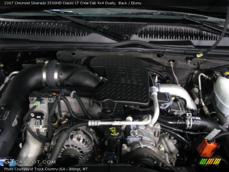  2007 Silverado 3500HD Classic LT Crew Cab 4x4 Dually Engine - 6.6 Liter OHV 32-Valve Duramax Turbo-Diesel V8