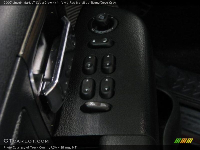 Vivid Red Metallic / Ebony/Dove Grey 2007 Lincoln Mark LT SuperCrew 4x4