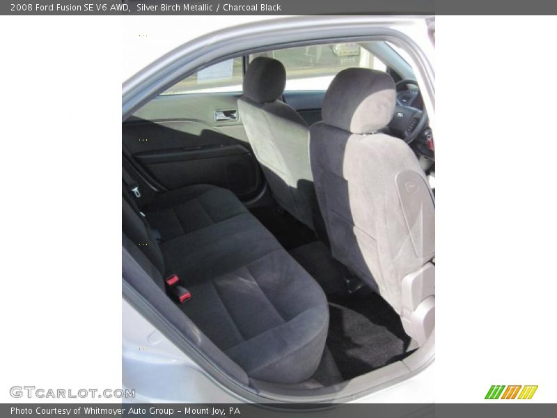 Silver Birch Metallic / Charcoal Black 2008 Ford Fusion SE V6 AWD