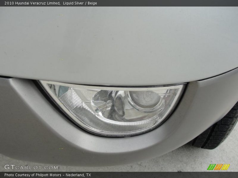 Liquid Silver / Beige 2010 Hyundai Veracruz Limited