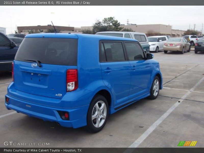 RS Voodoo Blue / Gray 2011 Scion xB Release Series 8.0