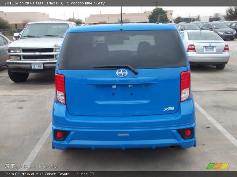 RS Voodoo Blue / Gray 2011 Scion xB Release Series 8.0