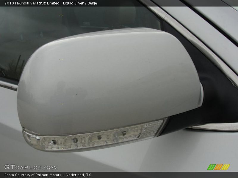 Liquid Silver / Beige 2010 Hyundai Veracruz Limited